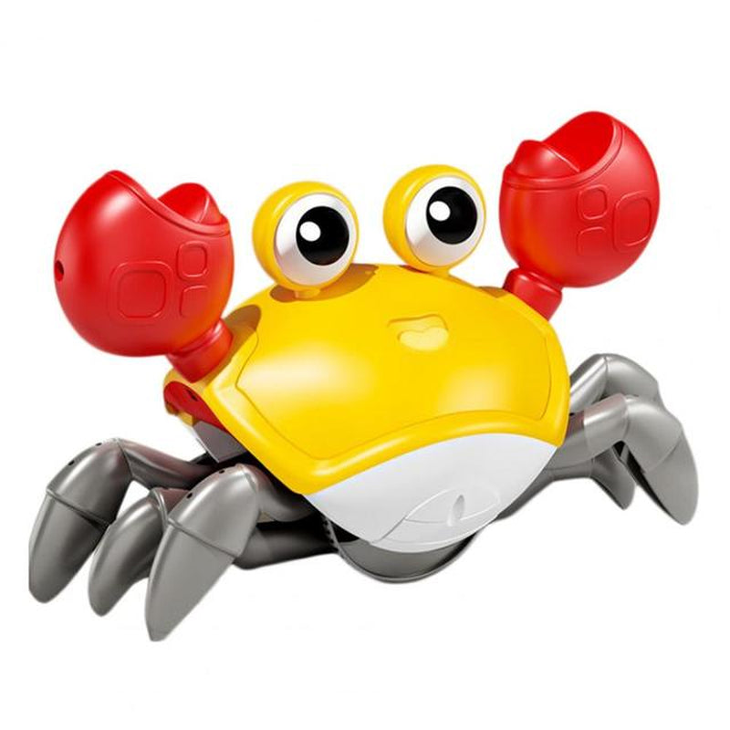 Dog/ Cat Entertainment Toy Crawling Crab Toy Fun Music Lights Sensor Escape Educational Multifunctional