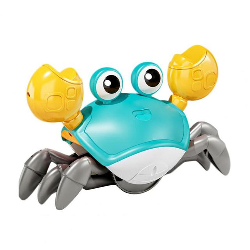 Dog/ Cat Entertainment Toy Crawling Crab Toy Fun Music Lights Sensor Escape Educational Multifunctional