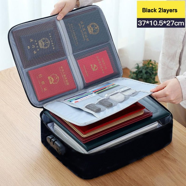 Multi- Layer Document Organizer/Traveler