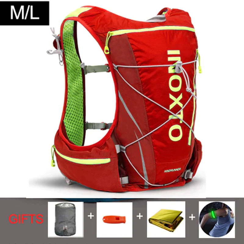 8L  Hydration  Backpack Men Women Outdoor Sport Bags Trail Marathon Option Water Bag Flask