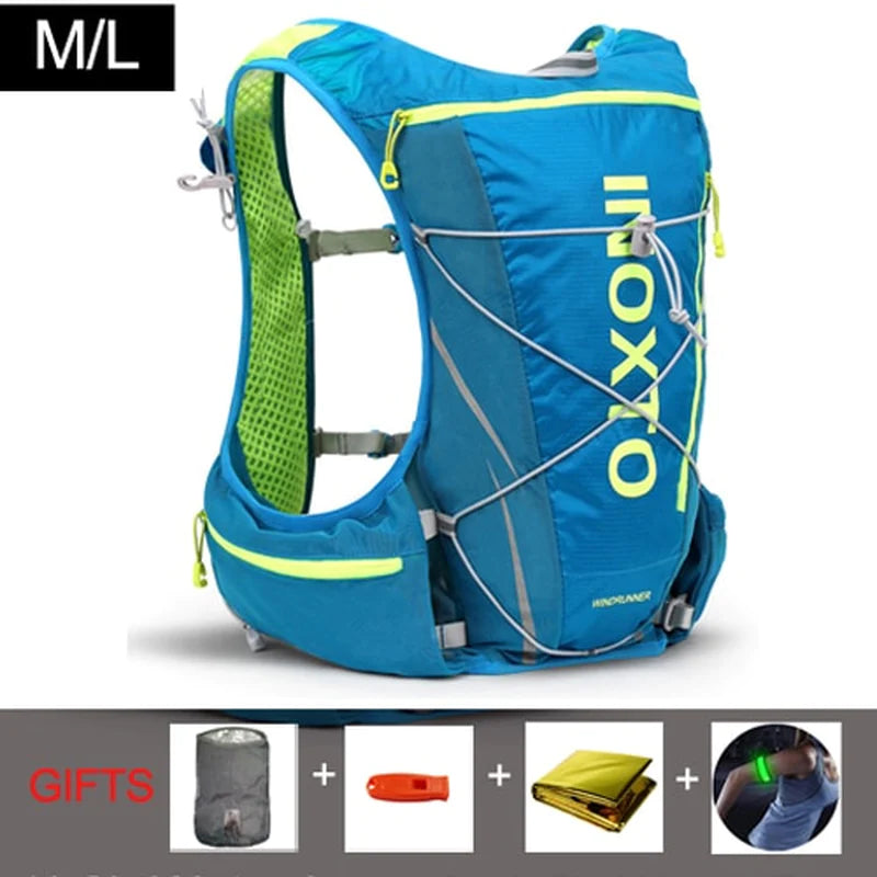 8L  Hydration  Backpack Men Women Outdoor Sport Bags Trail Marathon Option Water Bag Flask