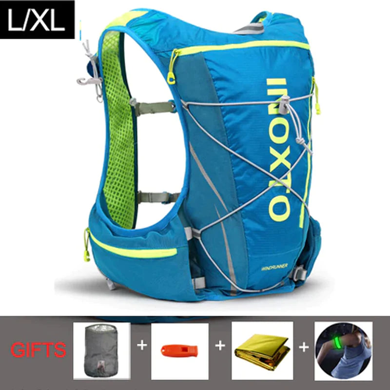 8L  Hydration  Backpack Men Women Outdoor Sport Bags Trail Marathon Option Water Bag Flask