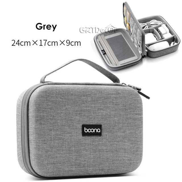 Double Layer Charger Organizer